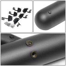Load image into Gallery viewer, 2015-2017 Ford F-150 Crew Cab 3" Round Extended Step Bars - Matte Black