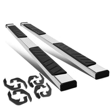 Load image into Gallery viewer, 07-19 Chevrolet Silverado GMC Sierra 5" Oval Nerf Step Bars Silver