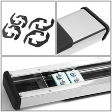Load image into Gallery viewer, 07-19 Chevrolet Silverado GMC Sierra 5" Oval Nerf Step Bars Silver