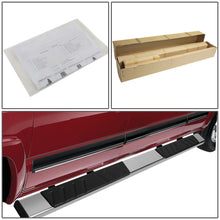 Load image into Gallery viewer, 07-19 Chevrolet Silverado GMC Sierra 5" Oval Nerf Step Bars Silver