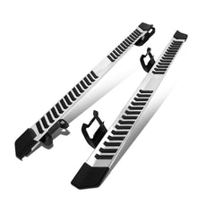 Load image into Gallery viewer, 15-20 Ford F-150 / 17-20 F-250 F-350 6" Flat Board Nerf Step Bar Silver