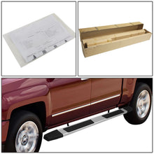 Load image into Gallery viewer, 2019-2020 Chevrolet Silverado GMC Sierra 6" Aluminum Step Bars Chrome