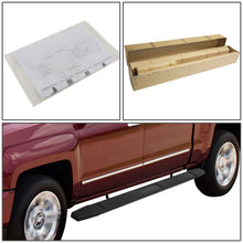 Load image into Gallery viewer, 2019-2020 Chevrolet Silverado GMC Sierra 6" Crew Cab Nerf Bars Black