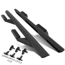 Load image into Gallery viewer, 2018-2019 Jeep Wrangler JL 4-Door Black Nerf Bars Step Bars
