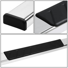 Load image into Gallery viewer, 07-19 Chevrolet Silverado GMC Sierra 4.75" Nerf Step Bars Chrome Black