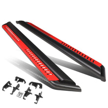 Load image into Gallery viewer, 2018-2020 Jeep Wrangler JL Unlimited 4-Door Red Nerf Bar Side Steps