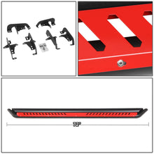 Load image into Gallery viewer, 2018-2020 Jeep Wrangler JL Unlimited 4-Door Red Nerf Bar Side Steps