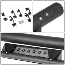 Load image into Gallery viewer, 05-21 Toyota Tacoma Double Cab 4.5" Round Drop Step Nerf Bars Black