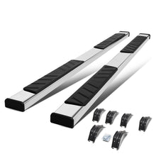 Load image into Gallery viewer, 99-16 Ford F-250 F-350 F-450 5" Chrome/Black Nerf Bars Extended Cab