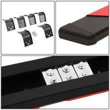 Load image into Gallery viewer, 09-20 Dodge Ram 5.5" Extended Cab Nerf Bar Step Bar Black/Red