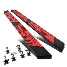 Load image into Gallery viewer, 2019-2020 Dodge Ram 1500 Crew Cab 5.5" Nerf Bar Step Bar Black/Red