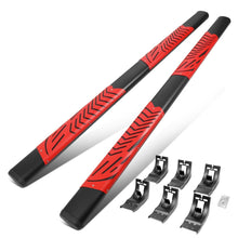 Load image into Gallery viewer, 09-20 Dodge RAM 1500/2500/3500 Crew Cab 5" Nerf Bars - Black/Red