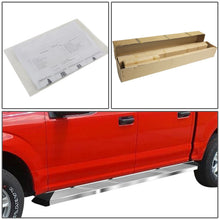 Load image into Gallery viewer, 04-14 Ford F-150 Crew Cab 6" Nerf Bars - Chrome/Black