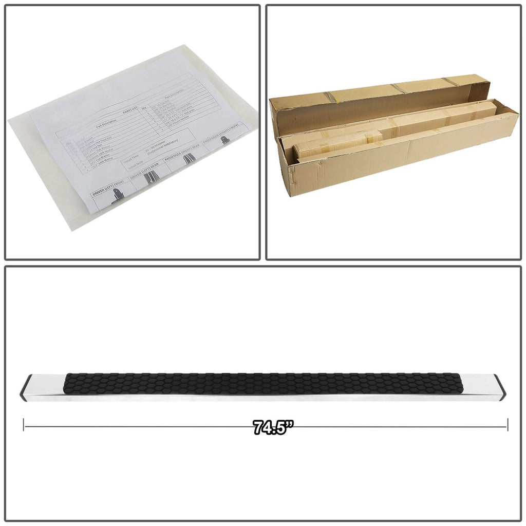 99-16 Ford F-250 F-350 F-450 F-550 Super Duty 5" Honeycomb Nerf Bars