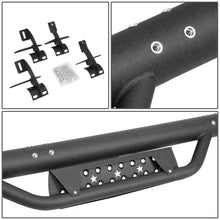 Load image into Gallery viewer, 07-18 Jeep Wrangler JK 2-Door 3" Drop Side Nerf Bar Step Bar Black