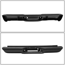 Load image into Gallery viewer, 92-99 Chevrolet Suburban Rear Step Bumper - Black with Strip Hole