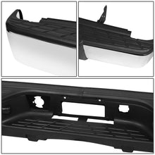 Load image into Gallery viewer, 07-13 Chevy Silverado GMC Sierra 1500 Rear Step Bumper Chrome Steel