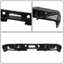 Load image into Gallery viewer, 07-13 Chevy Silverado GMC Sierra 1500 Rear Step Bumper Chrome Steel