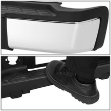 Load image into Gallery viewer, 2011-2014 Chevrolet Silverado GMC Sierra 2500HD 3500HD Rear Step Bumper Chrome