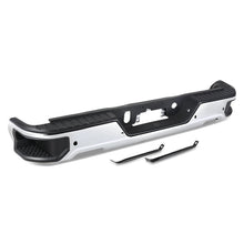 Load image into Gallery viewer, 2019-2023 Chevrolet Silverado Sierra Corner Step Rear Bumper Chrome