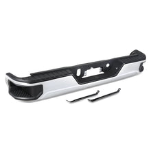 Load image into Gallery viewer, 2019-2023 Chevrolet Silverado GMC Sierra Corner Step Rear Bumper Chrome