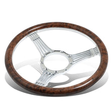 Load image into Gallery viewer, Banjo Style Wooden Steering Wheel
