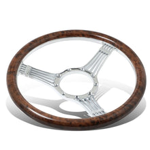 Load image into Gallery viewer, Banjo Style Wooden Steering Wheel