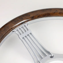 Load image into Gallery viewer, Banjo Style Wooden Steering Wheel