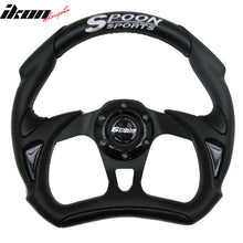 Load image into Gallery viewer, Universal Fitment Steering Wheel Battle Type 300Mm Whole Black &amp; Spoon