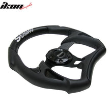 Load image into Gallery viewer, Universal Fitment Steering Wheel Battle Type 300Mm Whole Black &amp; Spoon