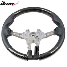 Load image into Gallery viewer, 2015-2021Â BMW F80 F82 M Stitch Matte CF Steering Wheel Leather Cover
