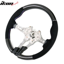 Load image into Gallery viewer, 2015-2021Â BMW F80 F82 M Stitch Matte CF Steering Wheel Synthetic Suede