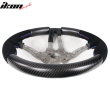 Load image into Gallery viewer, 2015-2021Â BMW F80 F82 M Stitch Matte CF Steering Wheel Synthetic Suede