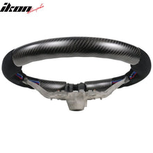Load image into Gallery viewer, 2015-2021Â BMW F80 F82 M Stitch Matte CF Steering Wheel Synthetic Suede