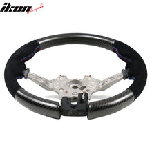 Load image into Gallery viewer, 2015-2021Â BMW F80 F82 M Stitch Matte CF Steering Wheel Synthetic Suede