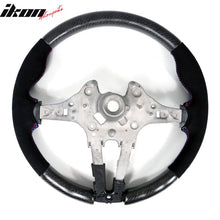 Load image into Gallery viewer, 2015-2021Â BMW F80 F82 M Stitch Matte CF Steering Wheel Synthetic Suede