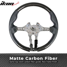 Load image into Gallery viewer, 2015-2021Â BMW F80 F82 M Stitch Matte CF Steering Wheel Leather Cover