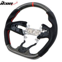 Load image into Gallery viewer, 2016-2021 Civic Carbon Fiber Steering Wheel