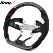 Load image into Gallery viewer, 2016-2021 Civic Carbon Fiber Steering Wheel