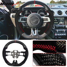 Load image into Gallery viewer, 2015-2017 Ford Mustang Steering Wheel Carbon Fiber