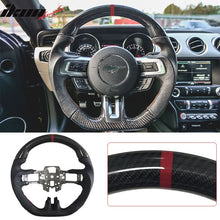 Load image into Gallery viewer, 2015-2017 Ford Mustang Steering Wheel Carbon Fiber