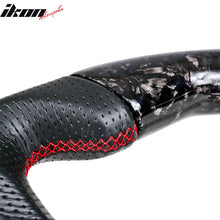 Load image into Gallery viewer, 2018-2023 Ford Mustang V1 Steering Wheel w/ Red Stitching Carbon Fiber