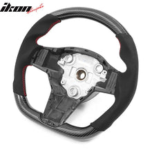 Load image into Gallery viewer, 2017-2023 Tesla 3 Y Carbon Fiber Steering Wheel