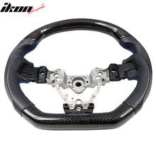 Load image into Gallery viewer, 2015-2021 Subaru WRX STI Steering Wheel Matte CF + Perforated Leather