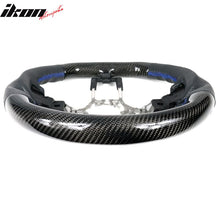 Load image into Gallery viewer, 2015-2021 Subaru WRX STI Steering Wheel Matte CF + Perforated Leather