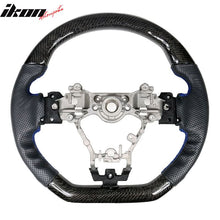 Load image into Gallery viewer, 2015-2021 Subaru WRX STI Steering Wheel Matte CF + Perforated Leather