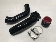 Load image into Gallery viewer, 2016+ BMW B46/B48 Engine  OEM Style Chargepipe Type III Hard Anodized - Black Finish Forge Diverter Valve Kit - POLISHED FINISH Forge Diverter Valve Kit - BLACK FINISH (BM-ICP019B)