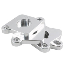 Load image into Gallery viewer, VW / Audi 1.8T 20V to 2.0 TFSI / R8 Coilpack Adapter Plate Set Billet Aluminum (Silver) for A3 / S3 / A4 / A6 / TT MK1 / Golf MK4 / GTI / Jetta / Beetle / Passat 1996 - 2011