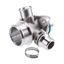 Load image into Gallery viewer, BMW N20 / N26 Engine Aluminum Coolant Hose Connector for F20 / F21 / F22 / F23 / F30 / F31 / F32 / F33 / F34 / F36 / F10 / E84 X1 / E89 Z4 (Replaces 11537639997)