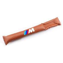 Load image into Gallery viewer, BMW Leather Car Seat Gap Filler Strip / Side Seam Leak-Proof Plug for E90 / F06 / F07 / F10 / F20 / F22 / F30 / F32 / F40 / F46 / M3 / M4 (Brown / Carbon Fiber Black)